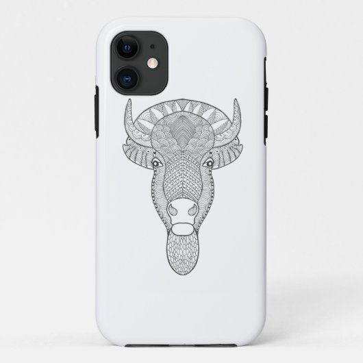 Stijlbull kop Case-Mate iPhone case (Achterkant)