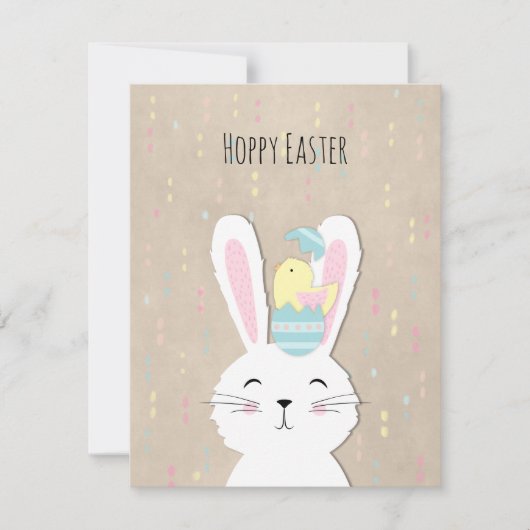 Stijlbundel voor paasmakerij feestdagenkaart (Voorkant)