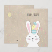 Stijlbundel voor paasmakerij feestdagenkaart (Voorkant / Achterkant)