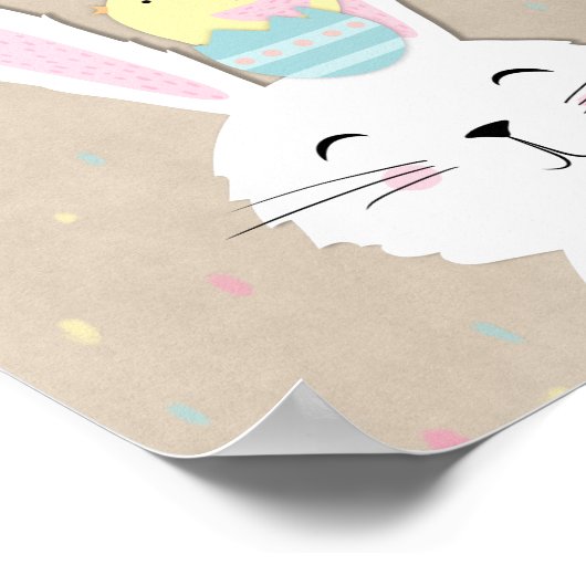 Stijlbundel voor paasmakerij poster (Hoek)