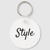 StijlButton Sleutelhanger (Voorkant)