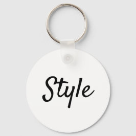 StijlButton Sleutelhanger