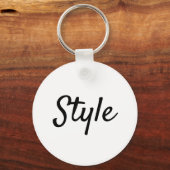 StijlButton Sleutelhanger (Voorkant)