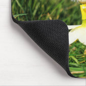 Stijldansende Fubby's in Narcissen jurk. Muismat (Hoek)