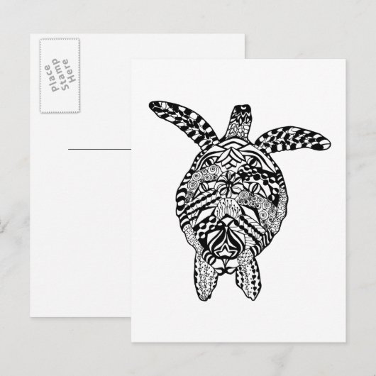 Stijldraaien Briefkaart (Voorkant / Achterkant)