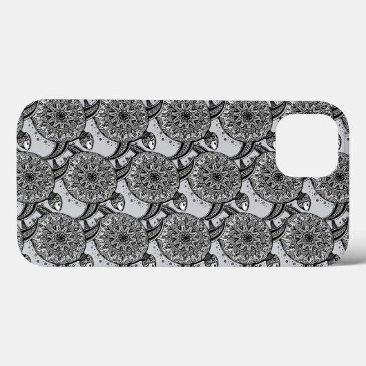 Stijldraaipatroon Case-Mate iPhone Case (Achterkant (horizontaal))