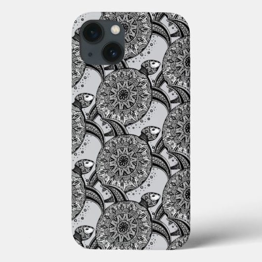 Stijldraaipatroon Case-Mate iPhone Case (Achterkant)