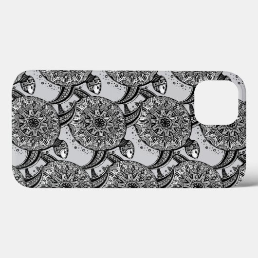 Stijldraaipatroon Case-Mate iPhone Case (Achterkant (horizontaal))