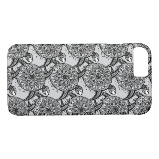 Stijldraaipatroon Case-Mate iPhone Case (Achterkant (Horizontaal))