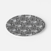 Stijldraaipatroon Papieren Bordje (Gekanteld)