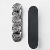 Stijldraaipatroon Skateboard (Voorkant)