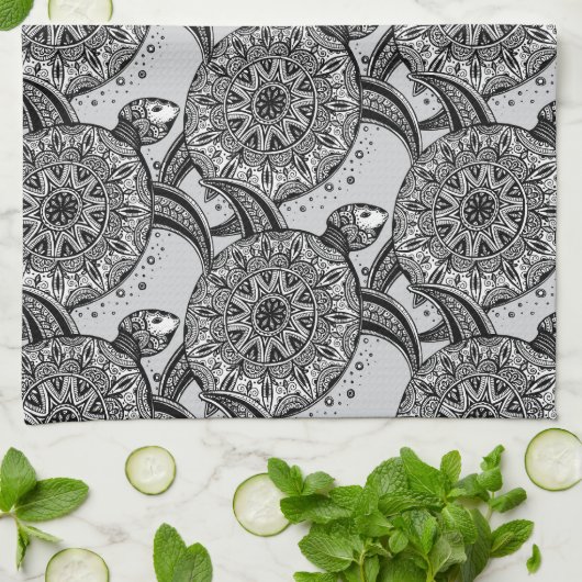 Stijldraaipatroon Theedoek (Gevouwen)