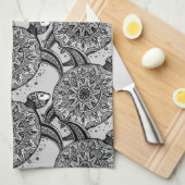 Stijldraaipatroon Theedoek (Quarter Fold)