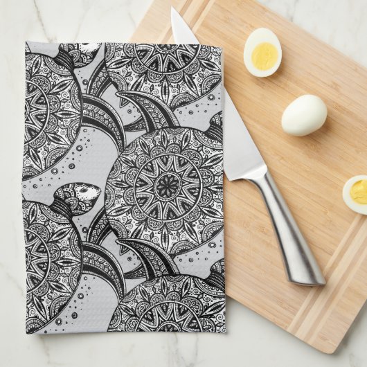 Stijldraaipatroon Theedoek (Quarter Fold)