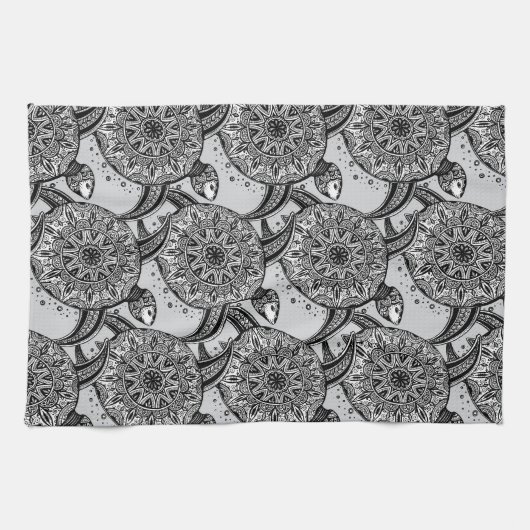 Stijldraaipatroon Theedoek (Horizontaal)