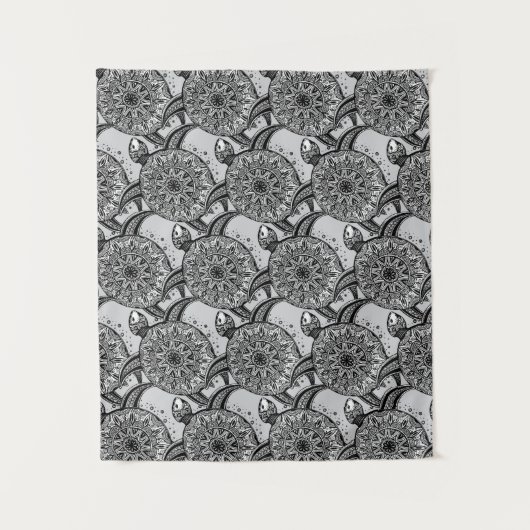 Stijldraaipatroon Wandkleed (Voorkant)