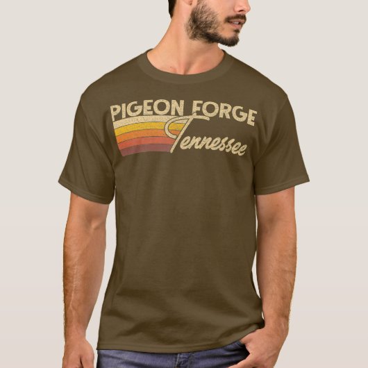 Stijlduif forge Tennessee 80s T-shirt (Voorkant)