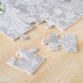 Stijle Hollyhock Flower Puzzle Legpuzzel (Zijkant)