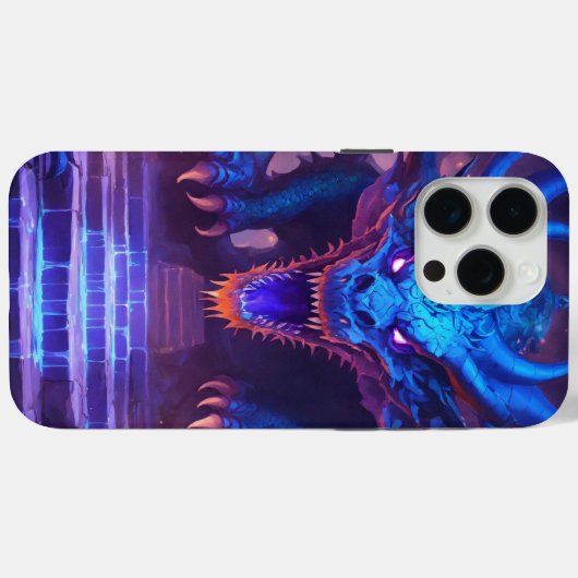 stijlen draak Fansion Case-Mate iPhone Case (Achterkant (horizontaal))