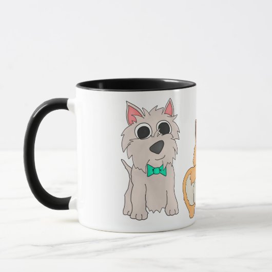 Stijlen en profileren - Doggie Coffee-Mok Mok (Links)