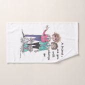 Stijlen komen en gaan, Wise Caricature, Waterverf Handdoek (Handdoek)