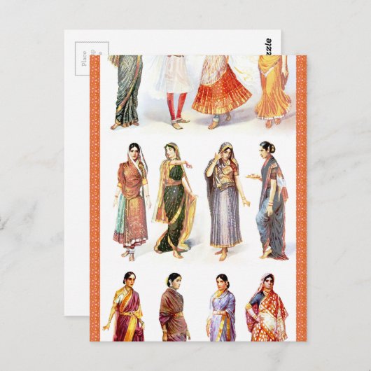 Stijlen_of_Sari druk Briefkaart (Voorkant / Achterkant)