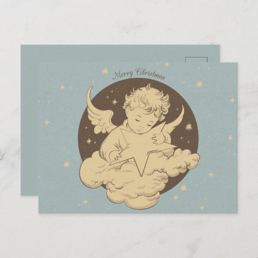  stijlengel briefkaart (Voorkant / Achterkant)