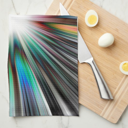 Stijlexplosiepatroon Theedoek (Quarter Fold)