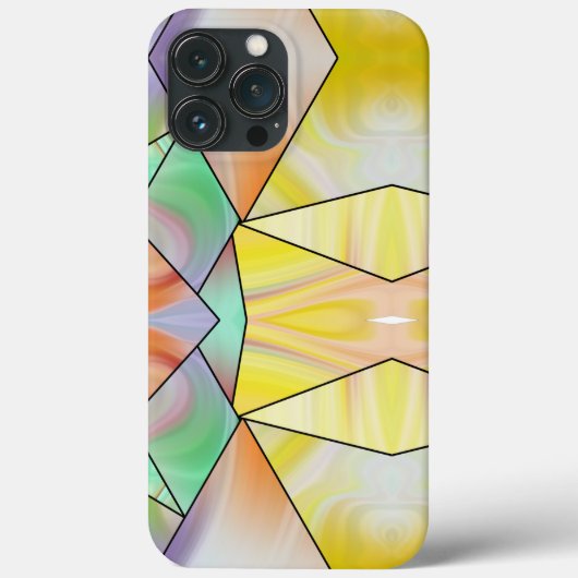 Stijlgeel roze Marmer modern esthetisch Case-Mate iPhone Case (Achterkant)