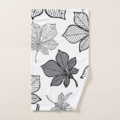 Stijlgevende bladeren 2 bad handdoek (Handdoek)