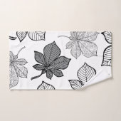Stijlgevende bladeren 2 bad handdoek (Handdoek)