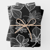 Stijlgevende bladeren 3 inpakpapier vel (In situ)