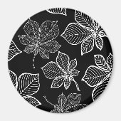 Stijlgevende bladeren 3 magneet (Voorkant)