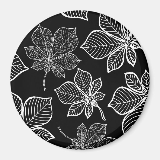 Stijlgevende bladeren 3 magneet (Voorkant)