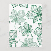 Stijlgevende bladeren 5 briefkaart (Voorkant)