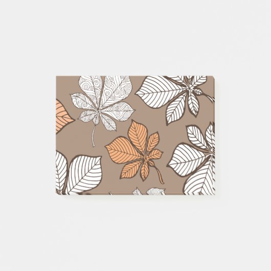 Stijlgevende bladeren 7 post-it® notes (Voorkant)