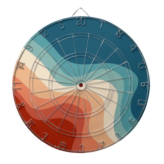 Stijlgolven herstellen dartbord (Voorkant)