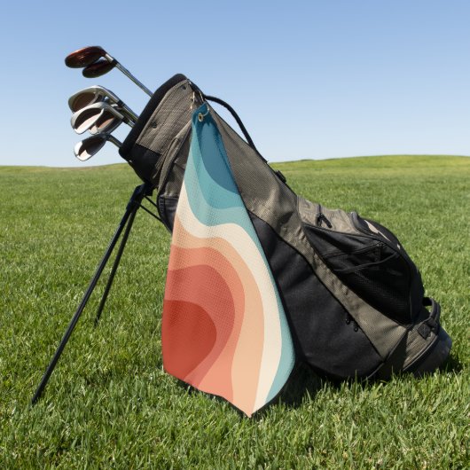 Stijlgolven herstellen golfhanddoek (Groen)