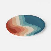 Stijlgolven herstellen papieren bordje (Gekanteld)