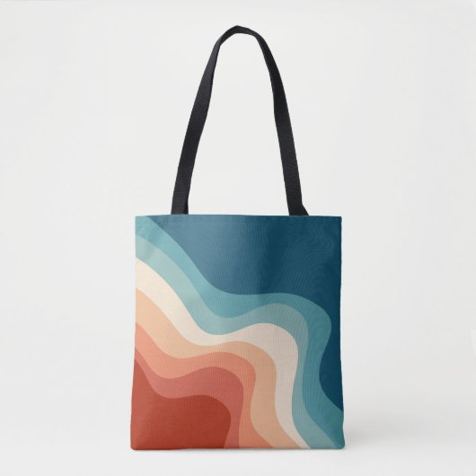 Stijlgolven herstellen tote bag (Voorkant)