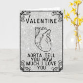 Stijlhart Funny Glitter Valentijn Kaart (Gele Bloem)