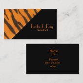 Stijlhoekpatroon Visitekaartje (Voorkant / Achterkant)