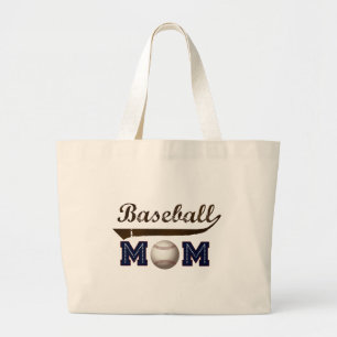 -stijlhonkbalmoeder grote tote bag