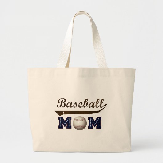 -stijlhonkbalmoeder grote tote bag (Voorkant)