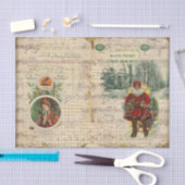  stijlkerstbedekking, met lood, vel muziek tissuepapier (Craft)