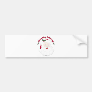  stijlkerstman houdt nooit op te geloven bumpersticker