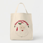 stijlkerstman houdt nooit op te geloven tote bag (Voorkant)