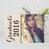 Stijlklasse van 20xx-Afstuderen Kaart (Staand voorkant)
