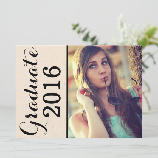 Stijlklasse van 20xx-Afstuderen Kaart (Staand voorkant)