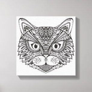 Stijlkop 11 canvas afdruk